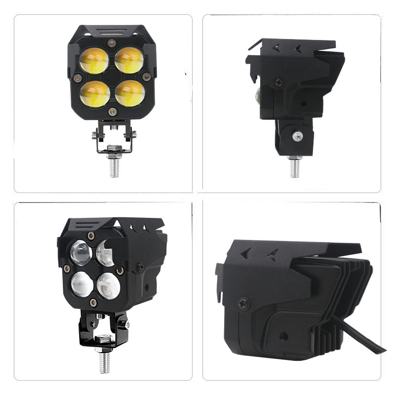 3.5inch White/Yellow LED Projector Spotlight Set