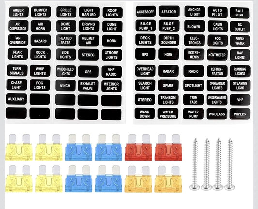 Blade Fuse Block with LED Indicator