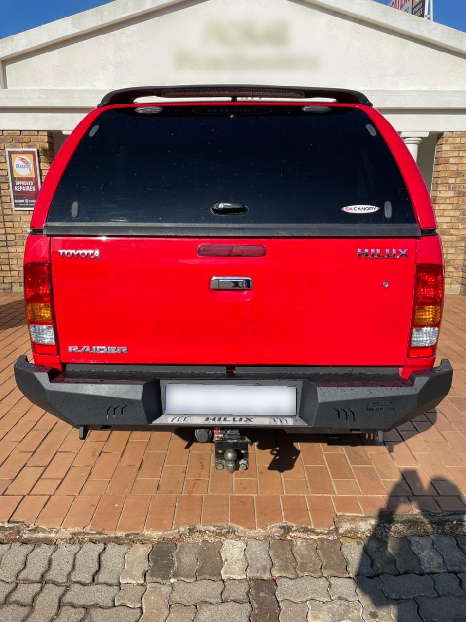 2005-2015 Toyota Hilux Vigo Rear Transformer Replacement Bumper(Towbar Mounted)