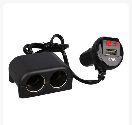 Multi-Port Cigarette Lighter