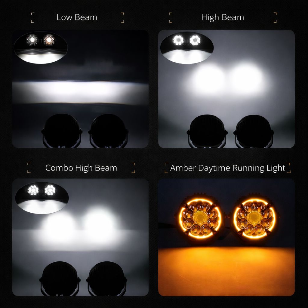 5" Bi-LED Spotlight Set