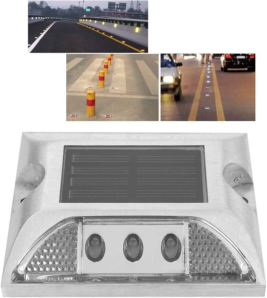 Solar Power Ground Marker Lights