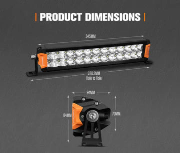 Lightfox Rigel Series 12inch Osram LED Light Bar
