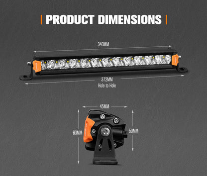 Lightfox Vega Series 14inch Osram LED Light Bar