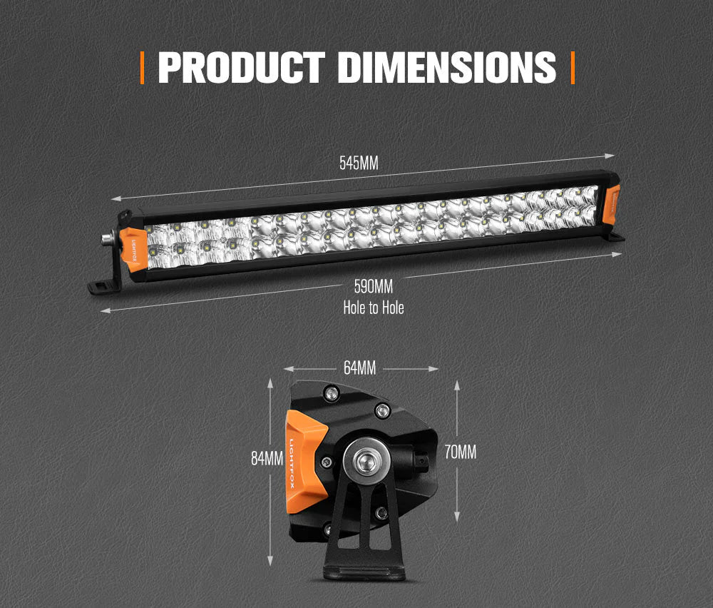Lightfox Rigel Series 20inch Osram LED Light Bar