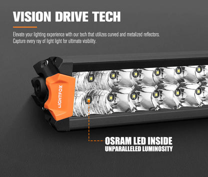 Lightfox Rigel Series 22inch Osram Laser LED Light Bar