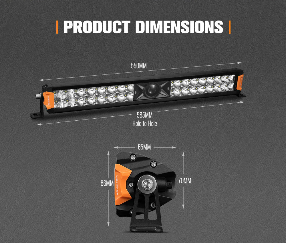 Lightfox Rigel Series 22inch Osram Laser LED Light Bar