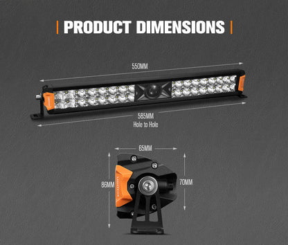 Lightfox Rigel Series 22inch Osram Laser LED Light Bar