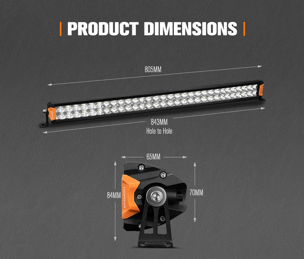 Lightfox Rigel Series 30inch Osram LED Light Bar