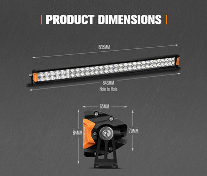 Lightfox Rigel Series 30inch Osram LED Light Bar