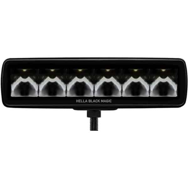 Hella Black Magic LED Mini Lightbar 6.2˝ Single (Spot)
