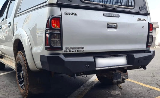 2005-2015 Toyota Hilux Vigo Rear Transformer Replacement Bumper(Towbar Mounted)
