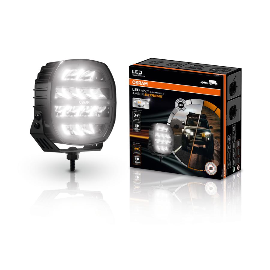 OSRAM 7" MX180-CB Amber Extreme - Set