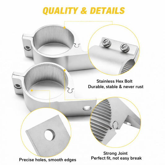 Spotlight Mounting Brackets Bullbar/Roof Rail