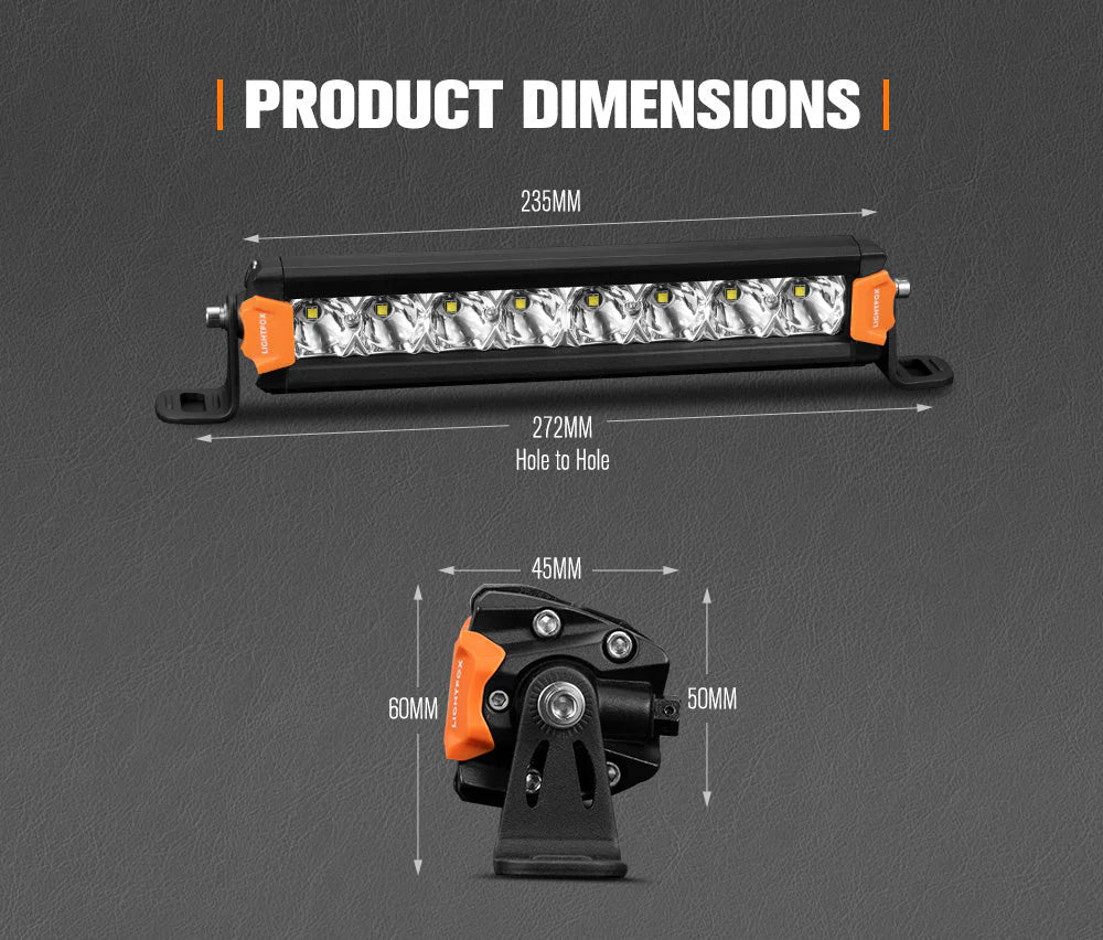 Lightfox Vega Series Pair 8inch Osram