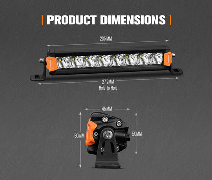 Lightfox Vega Series Pair 8inch Osram