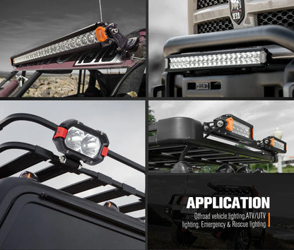 Lightfox Vega Series Pair 8inch Osram