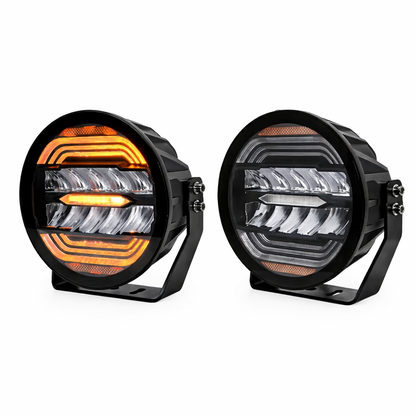 Circular LED Spotlight Set- 2PC