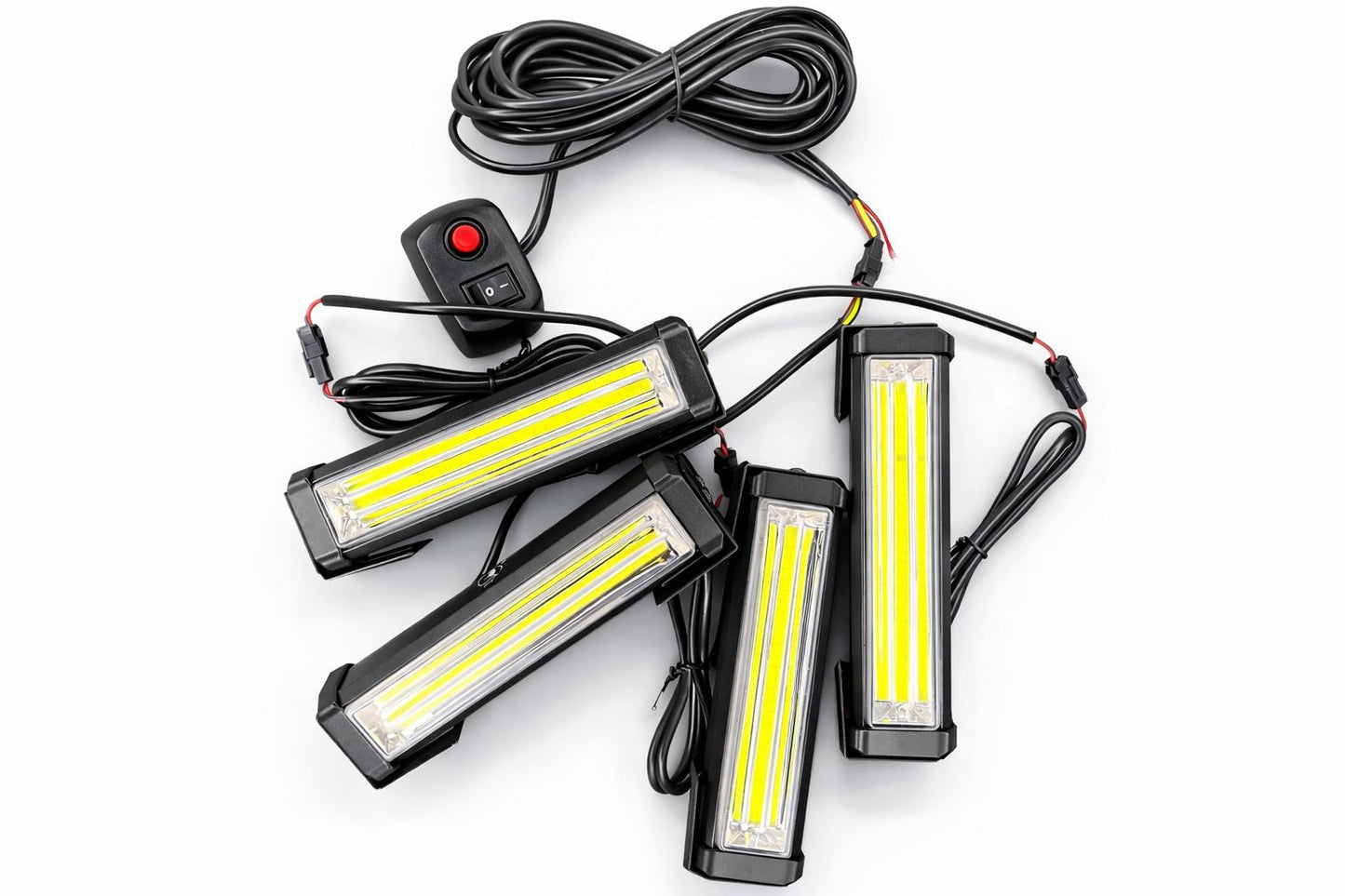 Security Strobe Lights – 4 Piece