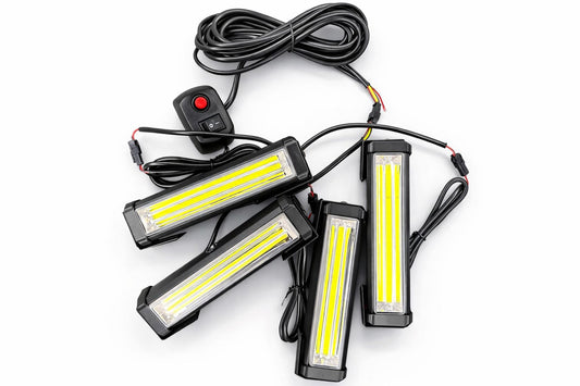 Security Strobe Lights – 4 Piece
