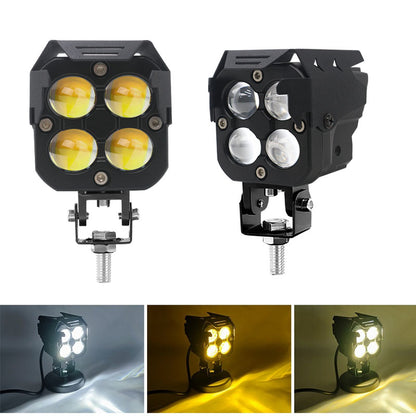 3.5inch White/Yellow LED Projector Spotlight Set