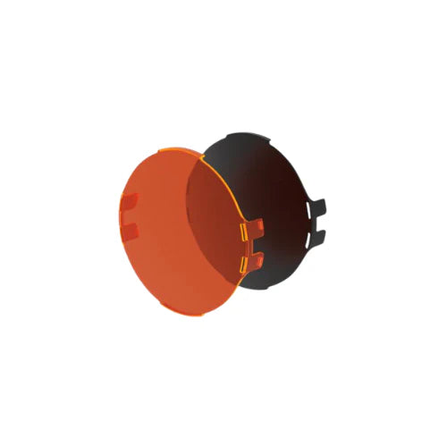 Amber lens cover for 7-inch driving light (Each)