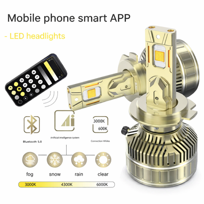 Smart LED Headlight Conversion Kit - Smart App
