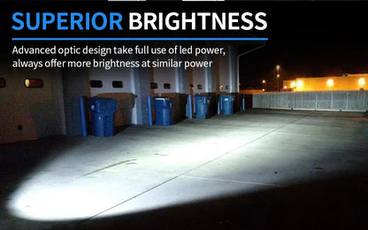 Aurora 3*1.5" Cool White LED Work Light (Diffusion) (Pair)
