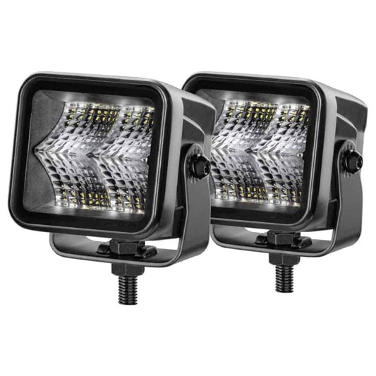 Hella LED Black Magic 2.7" Cube Kit - (Flood)