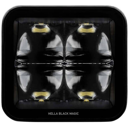 Hella LED Black Magic 3.2" Cube Kit - (Spot)