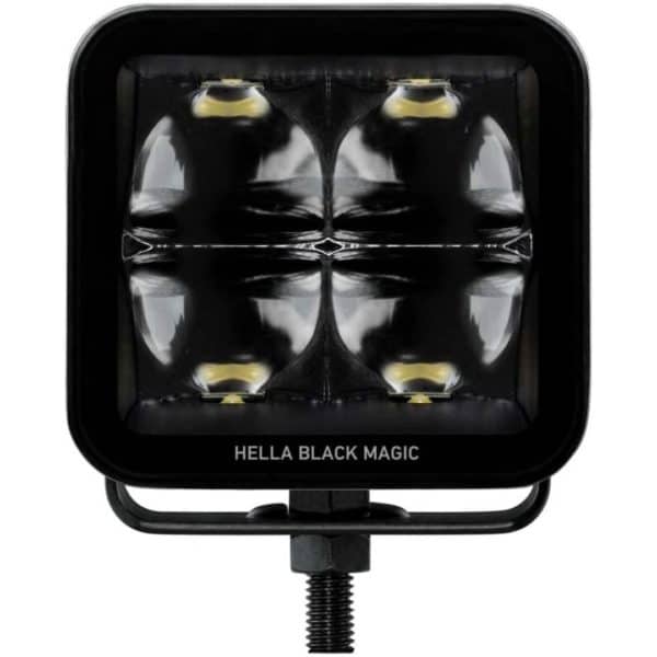 Hella LED Black Magic 3.2" Cube Kit - (Spot)