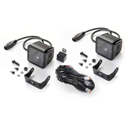 Hella LED Black Magic 3.2" Cube Kit - (Spot)