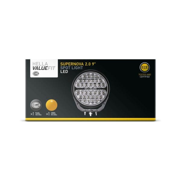 Hella ValueFit Supernova 2.0 9'' LED Spot Light Set