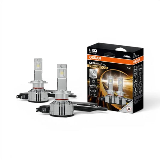Osram PowerBoost LED Bulbs – H7 48W/12V (Pair)