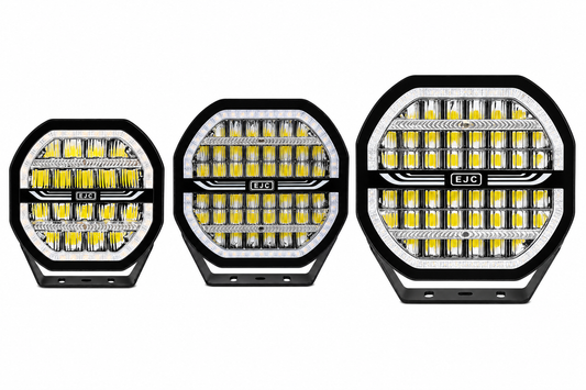 Amber DRL Spotlight Set