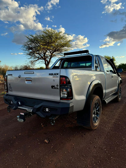 2005-2015 Toyota Hilux Vigo V3 Rear Transformer Replacement Bumper(Towbar Mounted)
