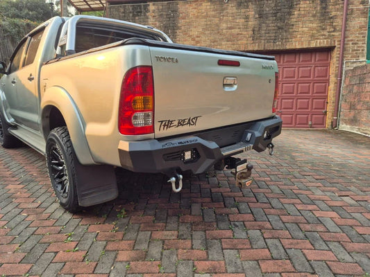 2005-2015 Toyota Hilux Vigo V3 Rear Transformer Replacement Bumper(Towbar Mounted)