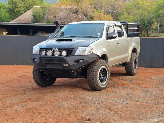 2012-2015 Toyota Hilux Front Replacement Bumper WITH NUDGEBAR