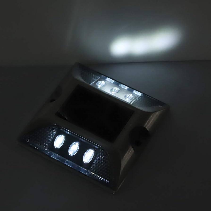 Solar Power Ground Marker Lights