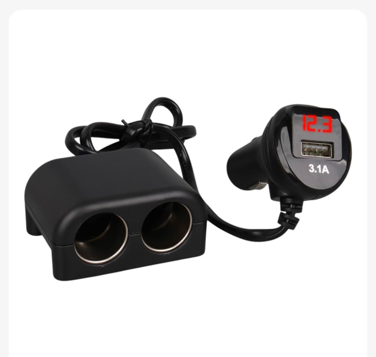 Multi-Port Cigarette Lighter