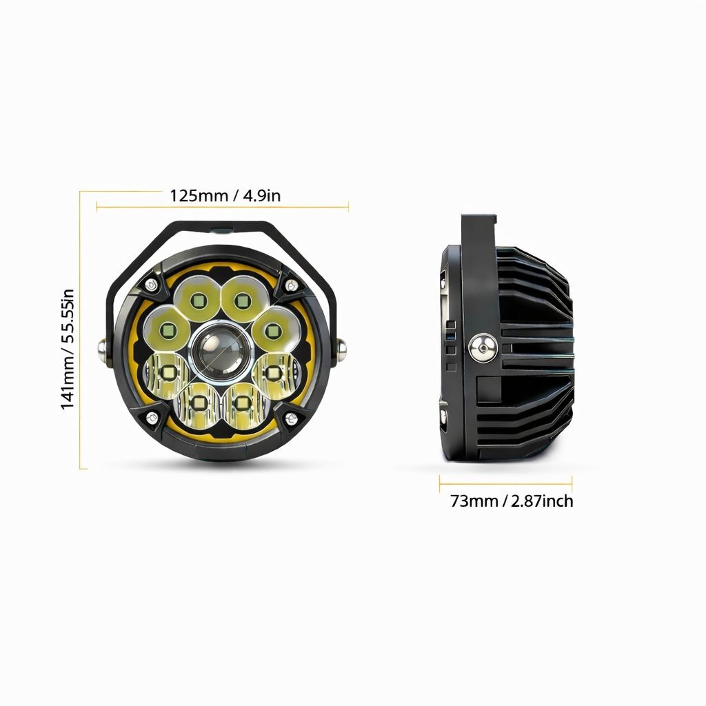5" Bi-LED Spotlight Set