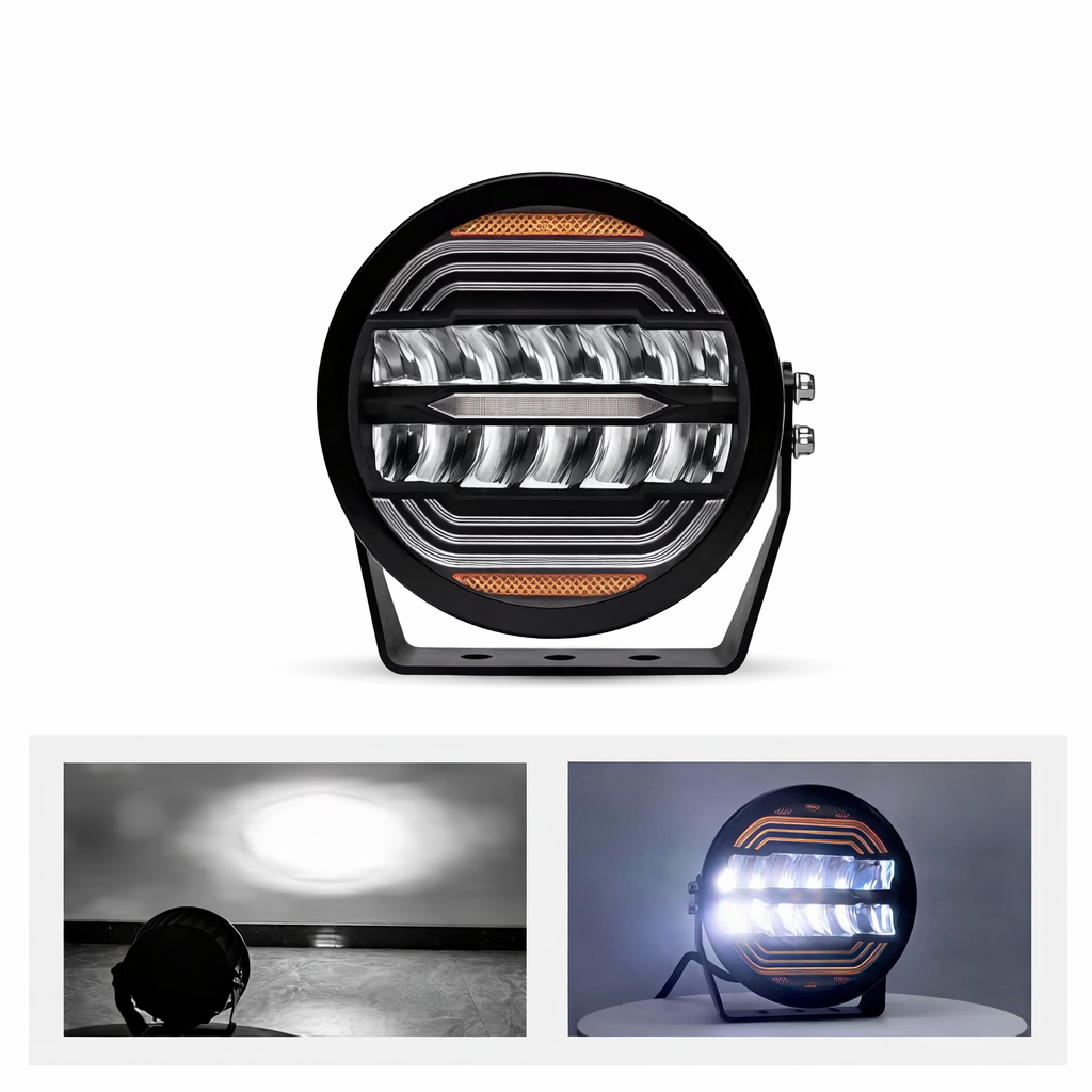 Circular LED Spotlight Set- 2PC