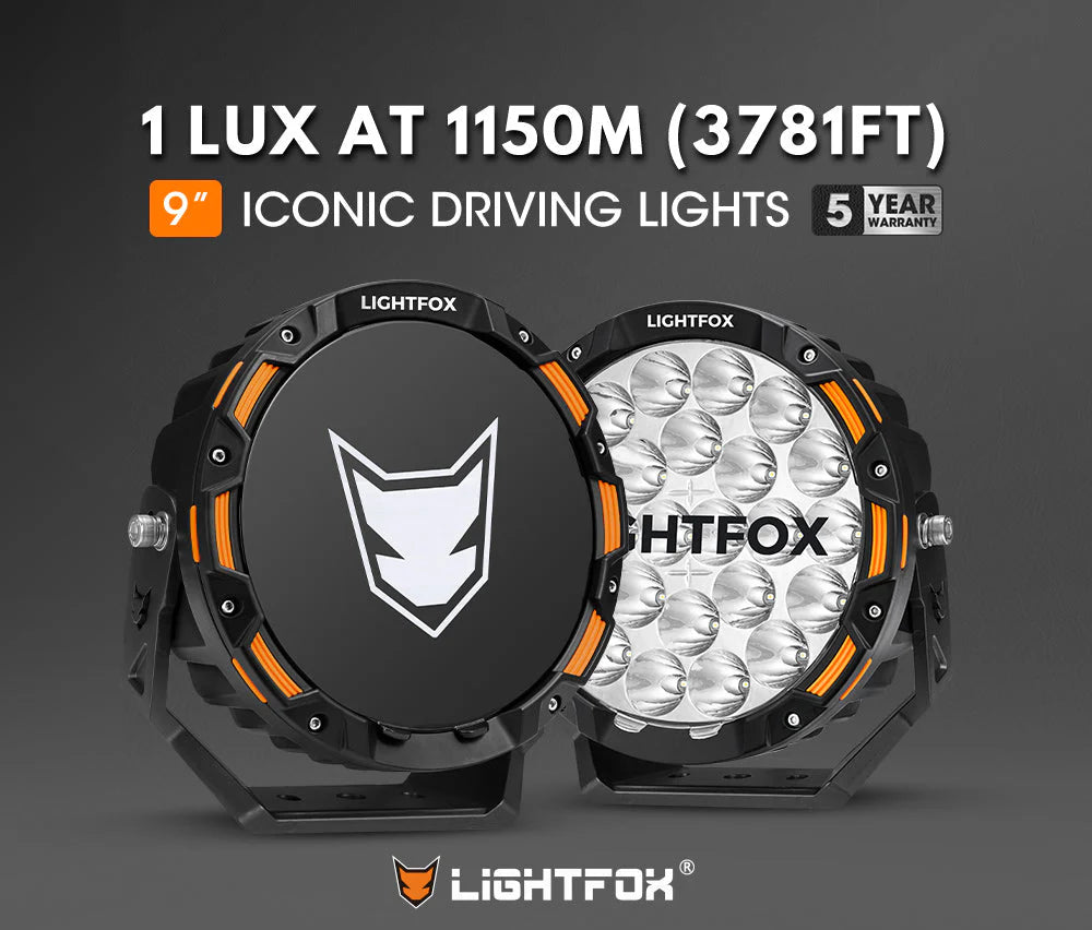 Lightfox 9inch LED Driving Lights