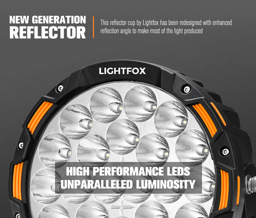 Lightfox 9inch LED Driving Lights