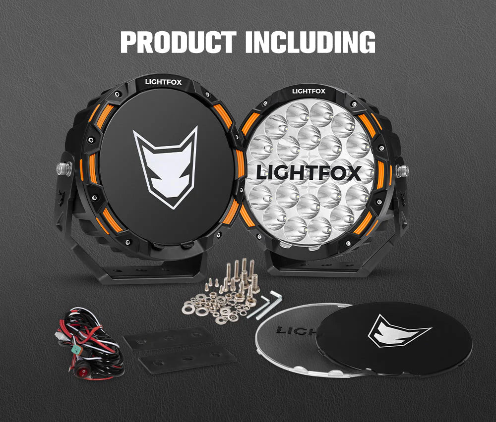 Lightfox 9inch LED Driving Lights