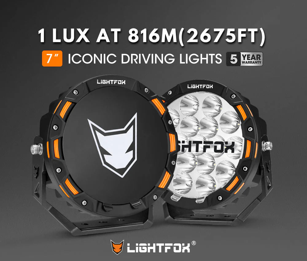 Lightfox 7inch LED Driving Lights