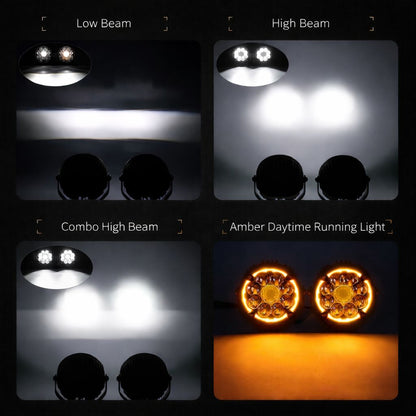5" Bi-LED Spotlight Set