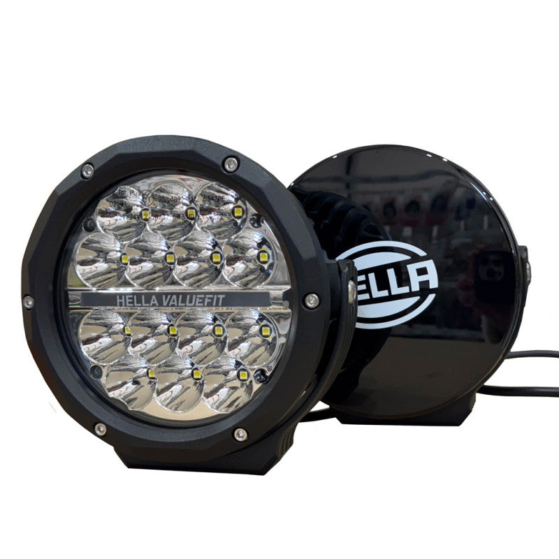 Hella ValueFit SuperNova 6" LED Spotlight Set with Harness