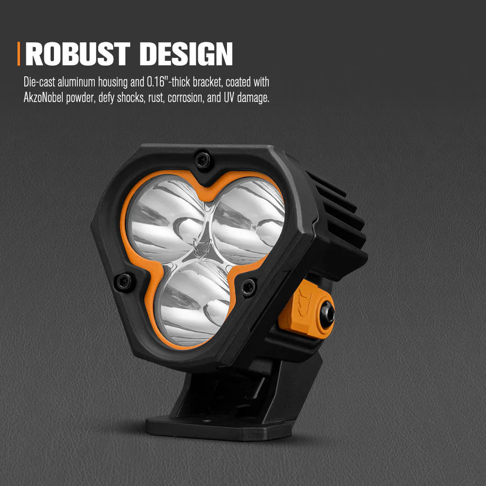 Lightfox Cygnus-3 3inch Pair LED Pod