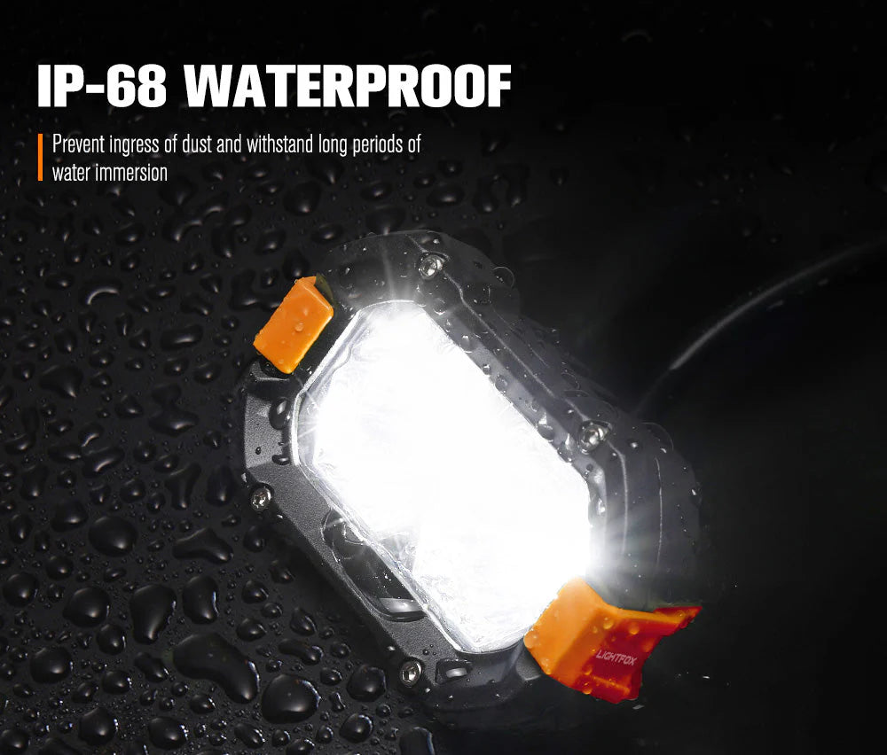 Lightfox Pair 4inch Osram LED Work Lights